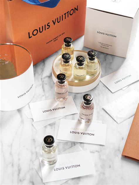 parfum louis vuitton miniature|louis vuitton perfume sample box.